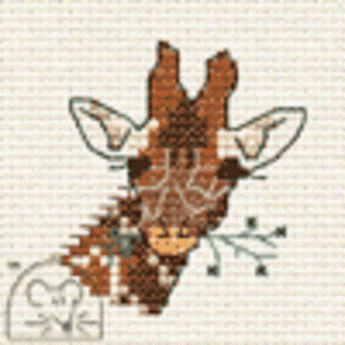 Mouseloft stitchlets giraffe - mouseloft,