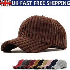 Soft Warm Corduroy Hat Men Women Classic Solid Color Baseball Cap Dad Hat