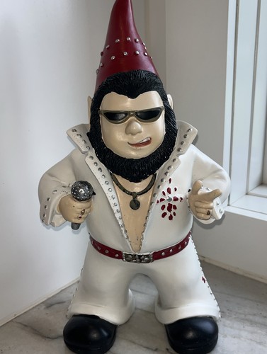 Elvis presley garden gnome - garden,