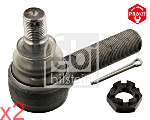 Front tie rod end febi - front,