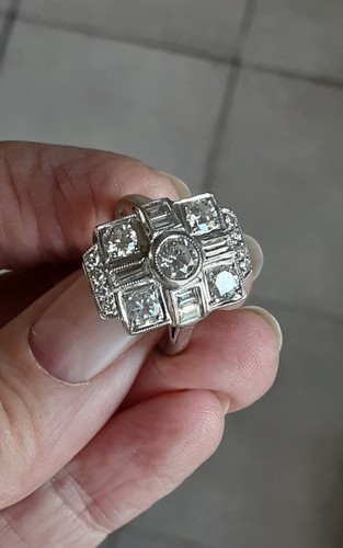 2ct diamond 18ct - 18ct, white