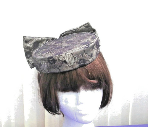 Plum gold lace - 6.1/2",