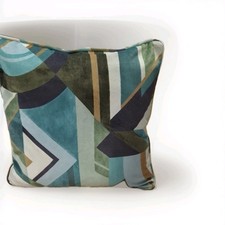 Casamance Velvet Scatter Cushion 45x45cm with Piping