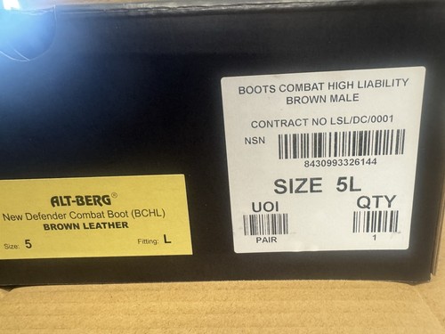 Combat gortex boots altberg - boots,