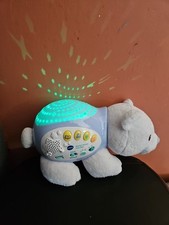 VTech Baby Night Light White Starlight Sounds Polar Bear Projector 