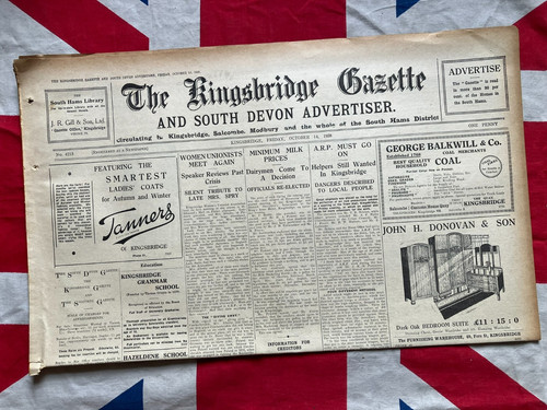 October 1938 kingsbridge - october,