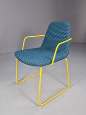 Modern Yellow Metal Framed