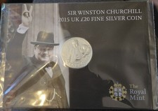 £20 Fine Silver Coin 2015