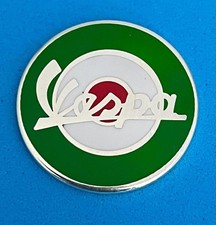 SCOOTER MOD BADGE - VESPA MOD TARGET - ITALIAN ITALIA COLOURS