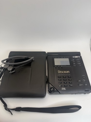 Sony 350 discman with case - sony, d-350