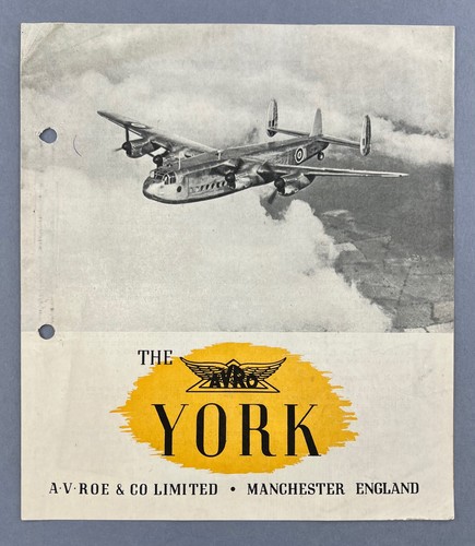 Avro york manufacturers - avro,