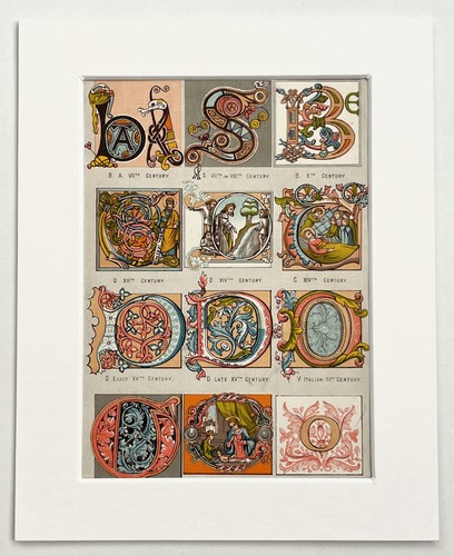 Illuminated manuscript art - -,