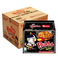Samyang Hot Chicken Buldak Spicy Challenge Instant Noodles 140g (Pack of 40)