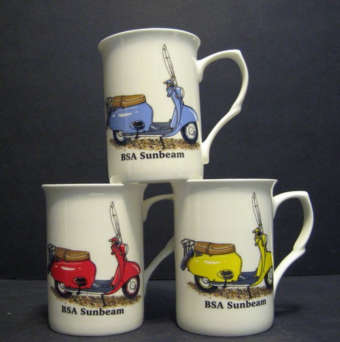 Mug bsa sunbeam scooter fine - sunbeam,