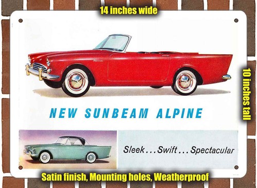 Metal sign 1959 - 1959, sunbeam