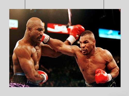 Mike tyson boxing poster - mike,