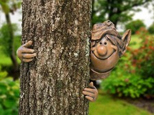 Elf Tree Peaker Statue Gift