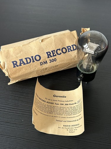 Radio record dm300 tube - radio, lamp