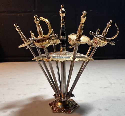 Mini sword olive martini - pc.,
