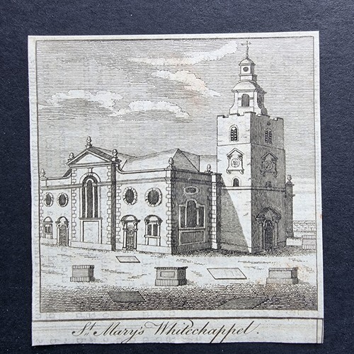 Antique 1770 print mary s - 1770, st