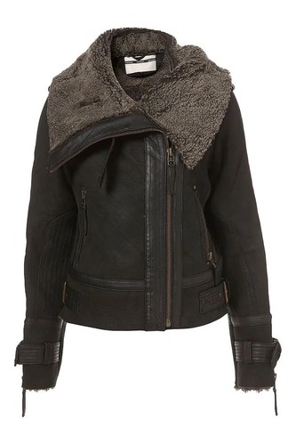 Genuine sheepskin jacket - genuine,