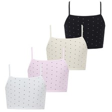 4Pcs Kids Girls Bra Puberty