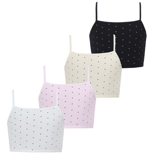 4pcs kids girls - 4pcs, bra