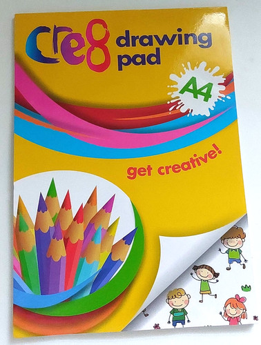Cre8 kids drawing pad - cre8, a4