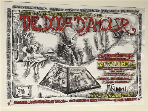 Dogs amour academy - o2, gig