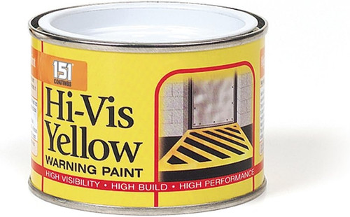 Vis yellow warning paint - hi-vis,