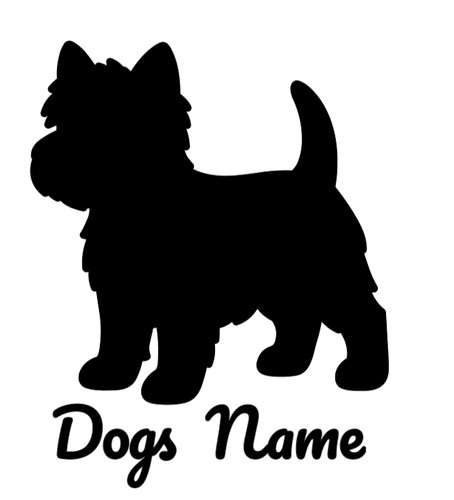 Personalised west highland - west,