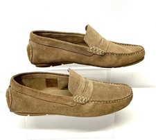 Mens PASCAL MORABITO NWOB Suede Lightweight Moccasin Brown Size UK 7.5  - CG L24