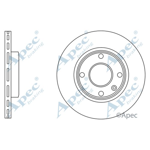 Brake discs vented - discs, for