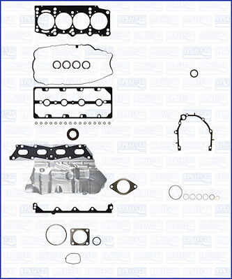 Full engine gasket set - engine, fiat