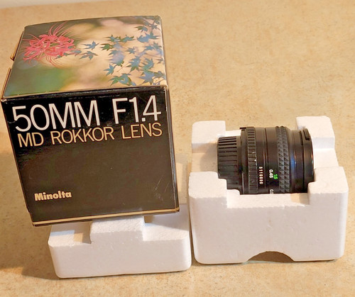 Minolta 50mm md rokkor - md,