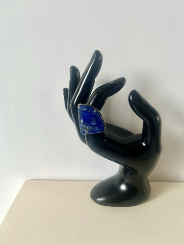 Lapis lazuli gold - lapis, plated
