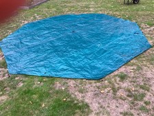 Trampoline Cover 14ft Octagonal Green Blue