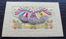 WWI Silk Postcard