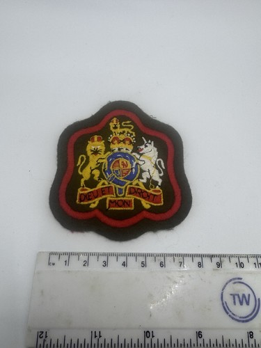 British royal arms embroidered - british,