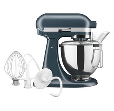 KitchenAid 4.3L Blue Steel Tilt-Head Stand Mixer 5KSM95PSBBS - Brand New