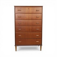 Danish Style Teak Tallboy