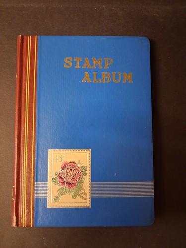 Empty stamp album