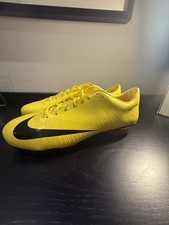 Nike Mercurial Vapor Superfly Yellow/Black/Gold (With Original Box) - UK 12