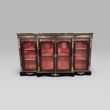 Antique Victorian Ebonised &