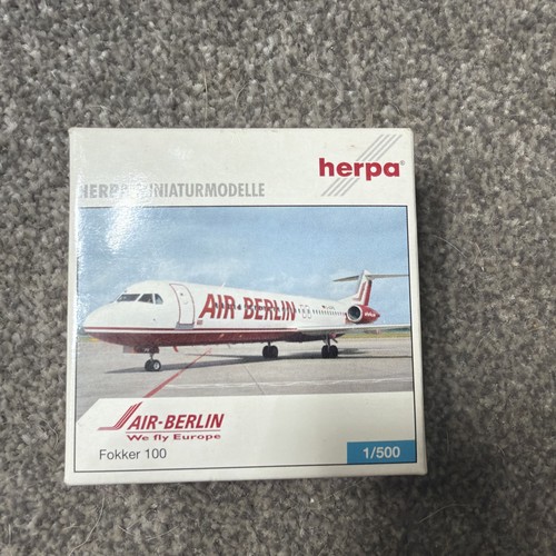 Herpa wings air berlin fokker - wings,