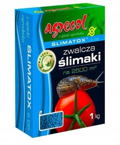 Agrecol ślimatox ślimaki - Ślimatox, na