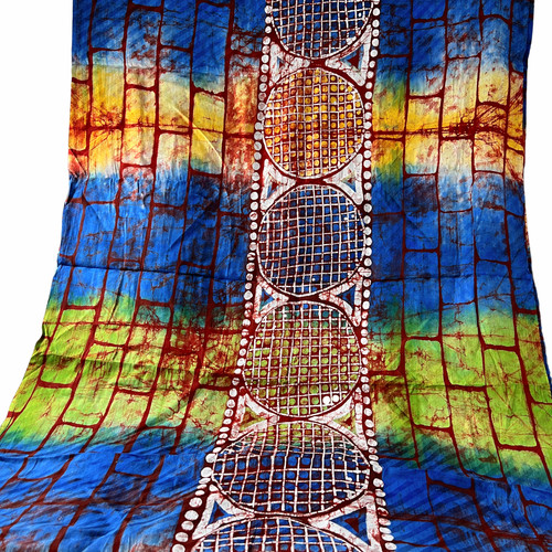 Adire batik african fabric - batik,