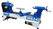 Charnwood W824 Variable Speed Woodturning Lathe 12" x 14"
