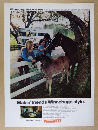 1973 winnebago brave - winnebago,