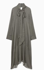 COS Scarf Detail Maxi Shirt